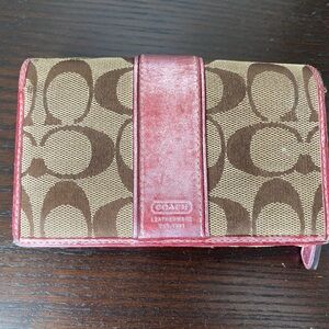 Vintage coach wallet